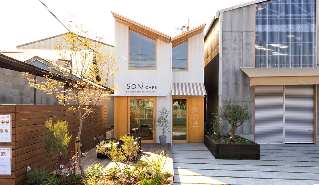 サンカフェと泉州コミュニティマーケット